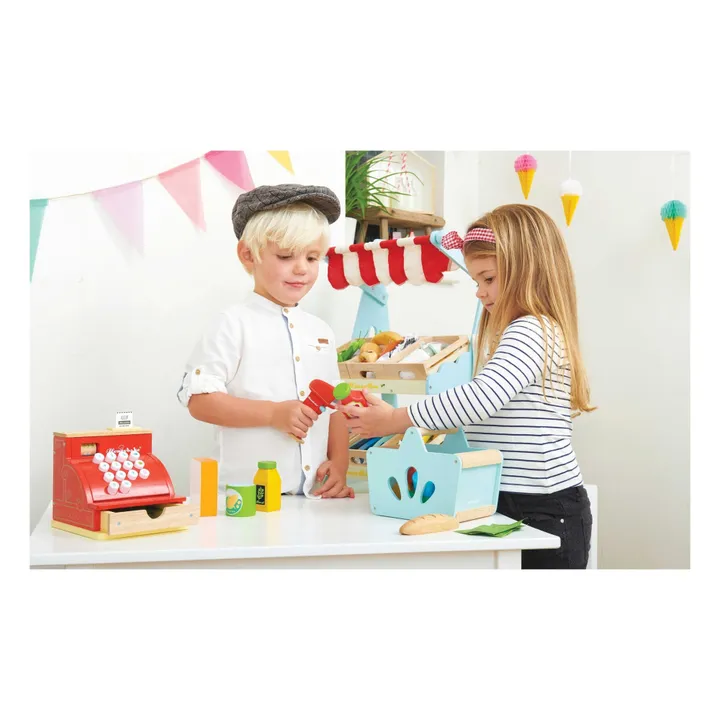 Le Toy Van Panier complet de courses et scanner
