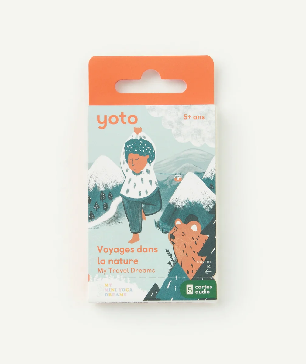 YOTOPACK DE 5 CARTES HISTOIRES AUDIO VOYAGE DANS LA NATURE