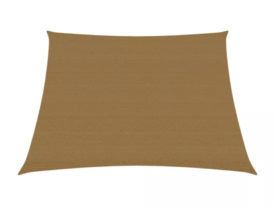 Voile d'ombrage 160 g/m² Taupe 4/5x3 m PEHD