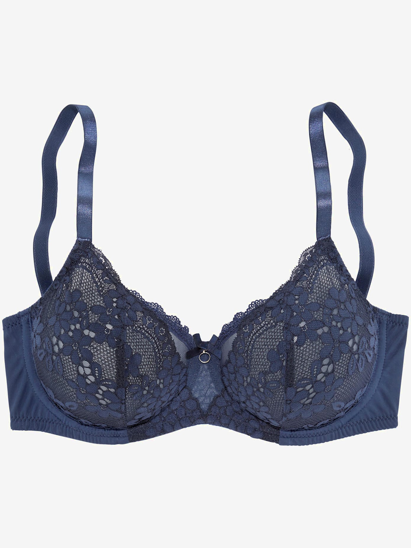 Soutien-gorge à armatures en dentelle jacquard agréable
