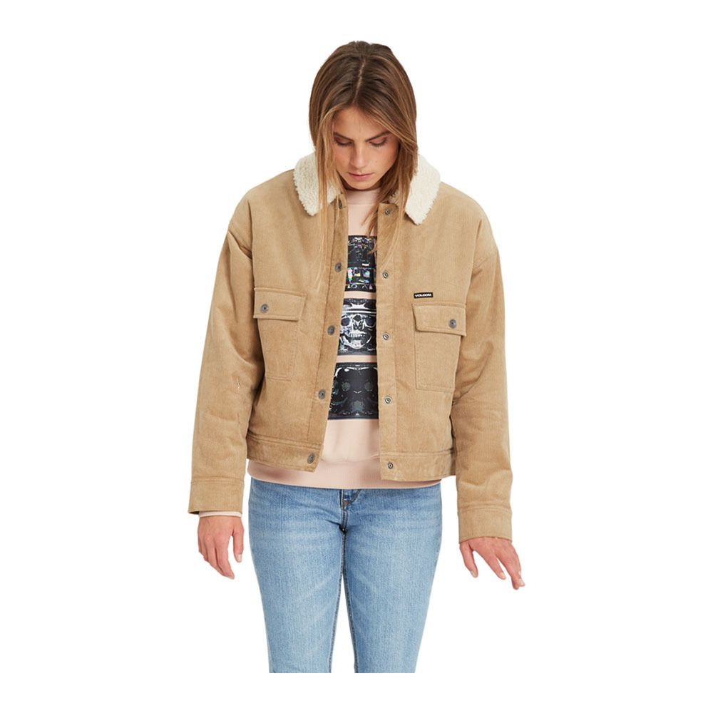 Volcom WEATON - Veste Femme dark khaki