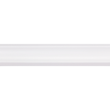 Hollat grenen wit gelakt 16x16mm 270cm