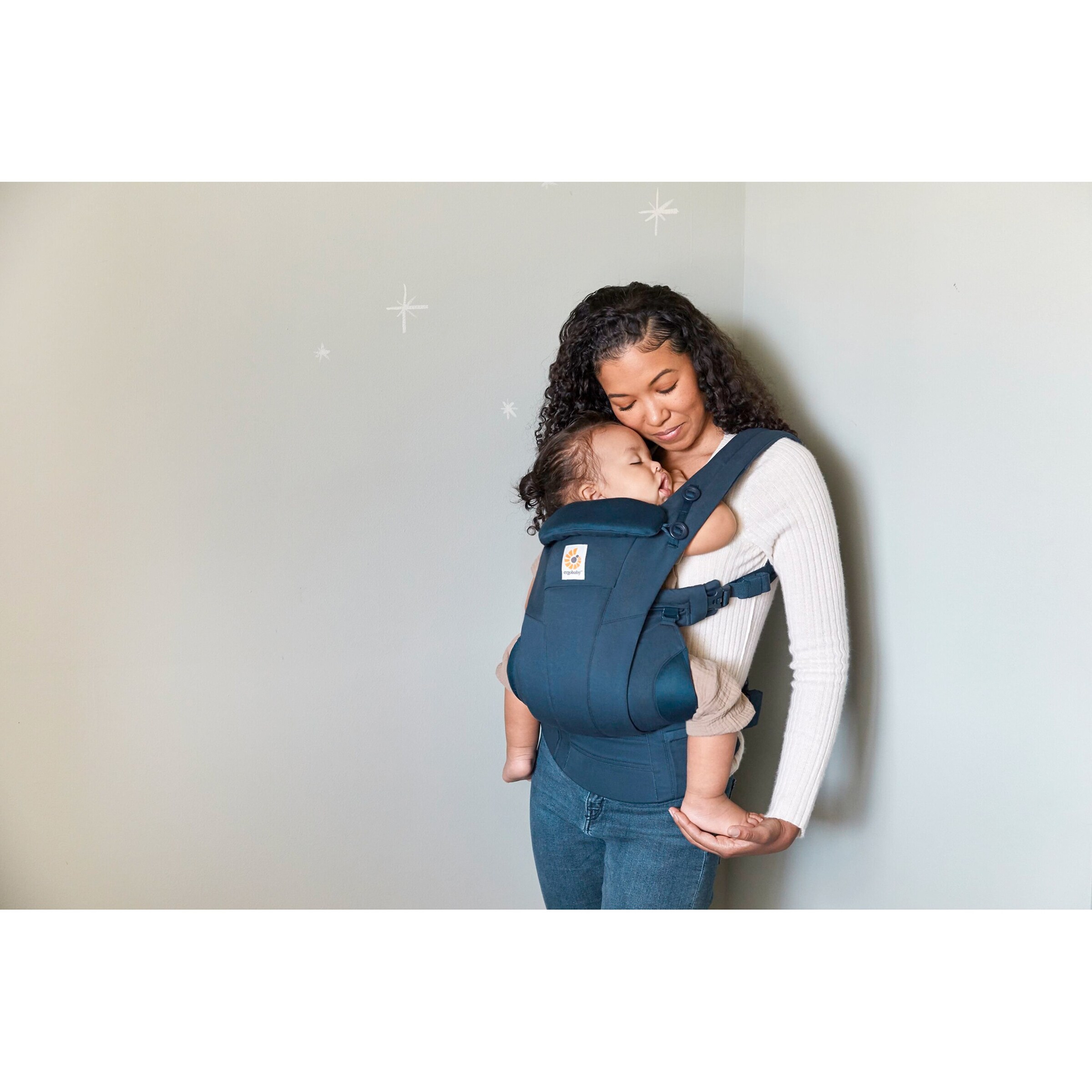 Ergobaby® - Omni Dream Babytrage, 4 Tragepositionen midnight blue
