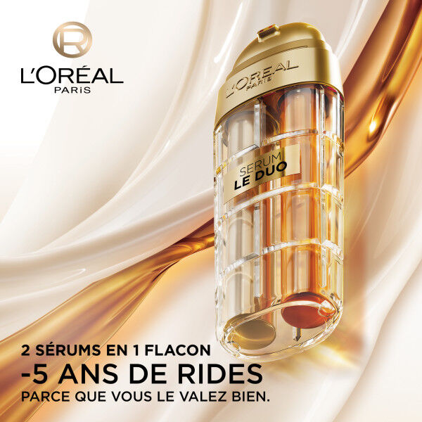 Duo Sérum Anti-Âge, Fermeté Instantanée, Anti-Rides & Éclat de la Peau