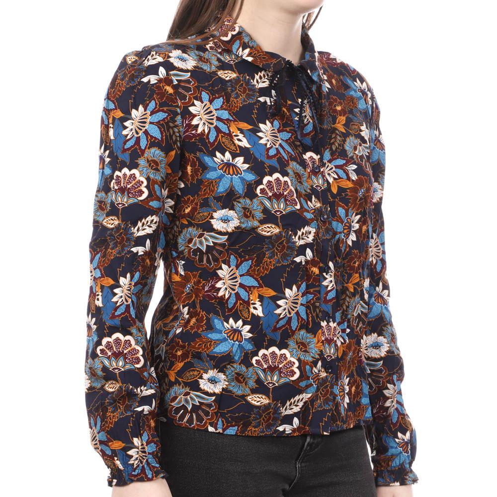 Teddy Smith Chemise Marine à fleurs Femme Teddy Smith Clory