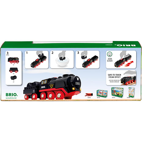BRIO 33884 Batteridrevet damptog