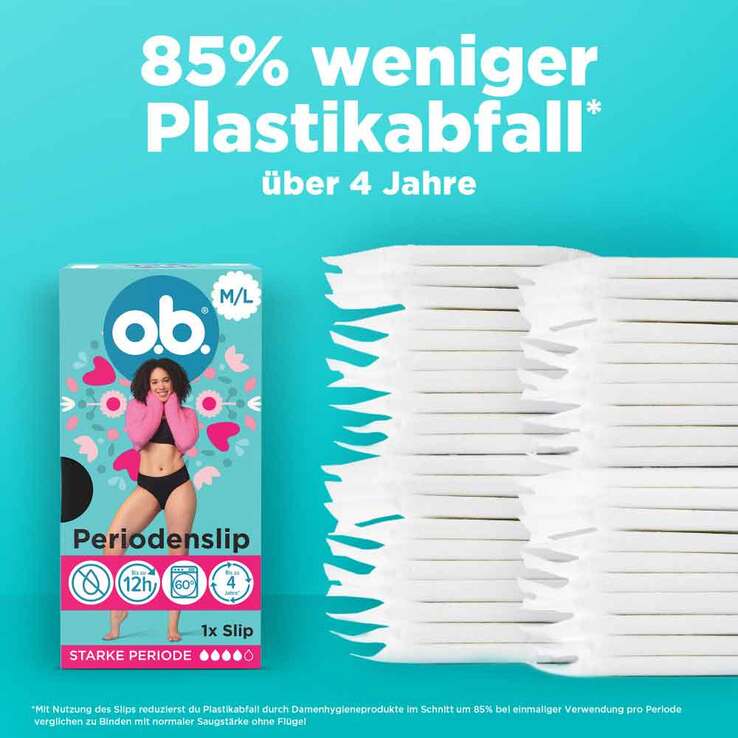 O.B. Periodenslip M / L, 3 St