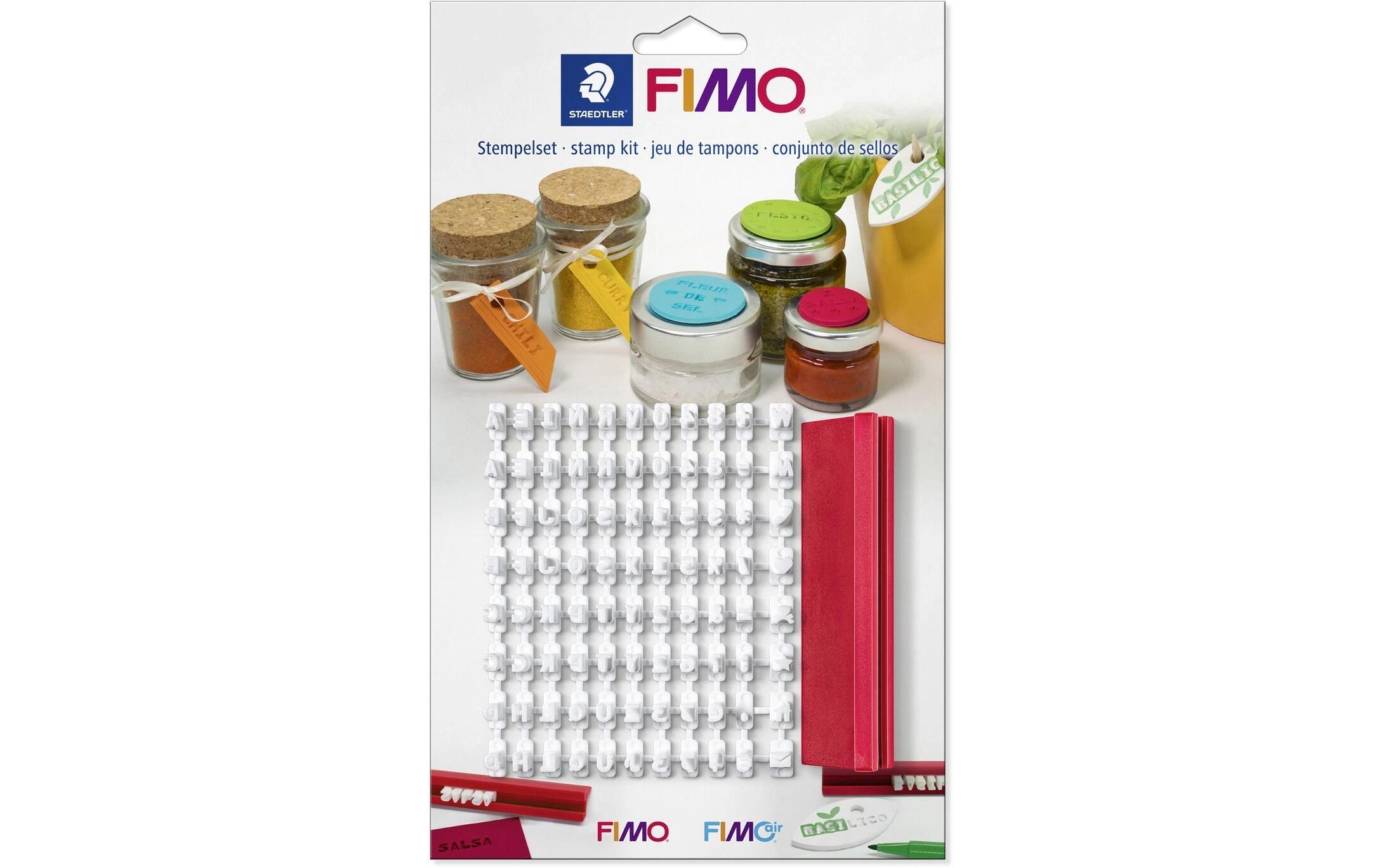 Stempelset 88 ZeichenSpielend leichte Individualisierung von Fimo und FimoAir
