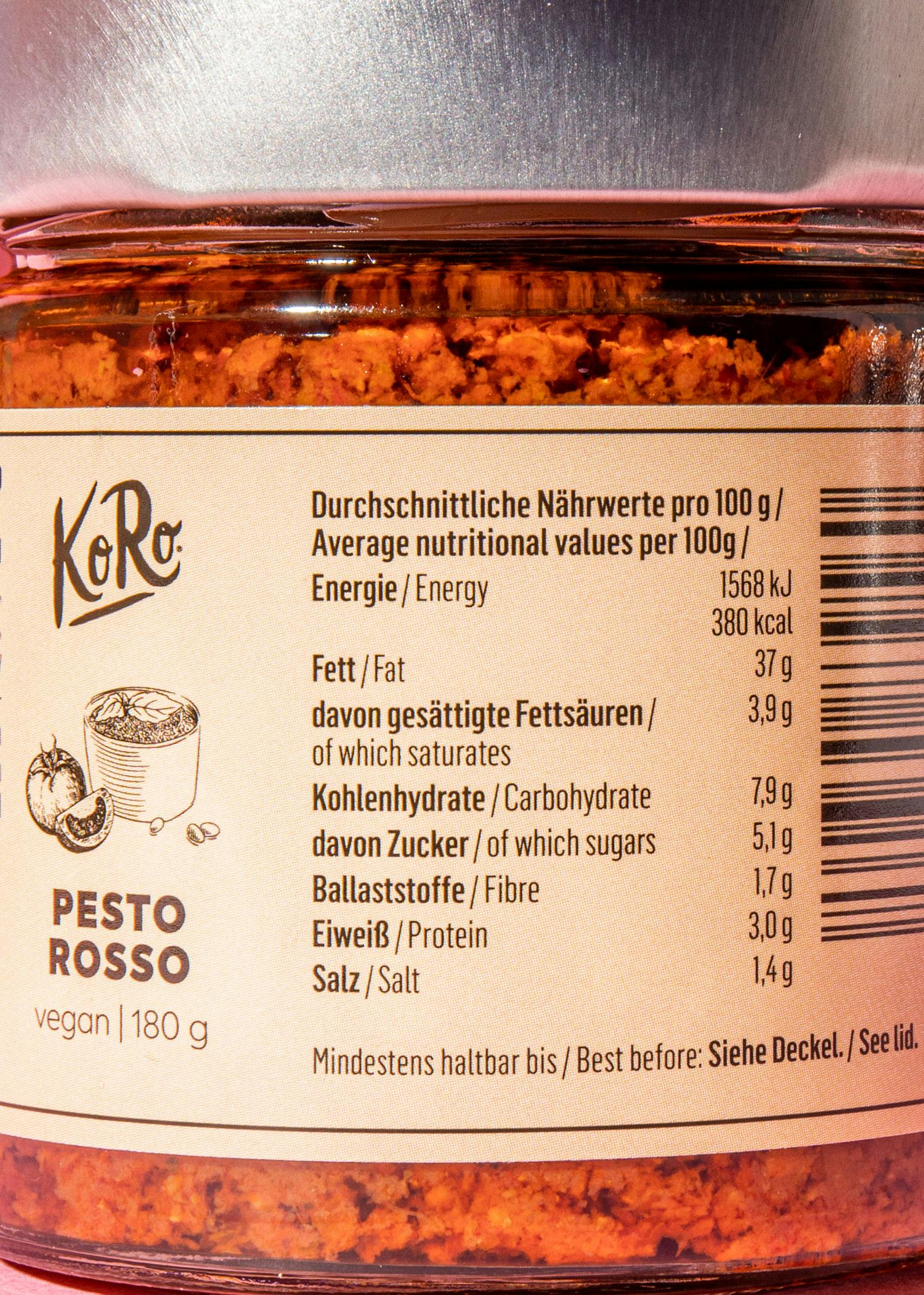 Veganes Pesto Rosso 180 g