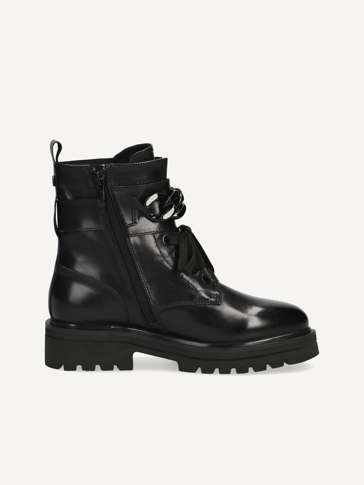 Lederstiefelette
