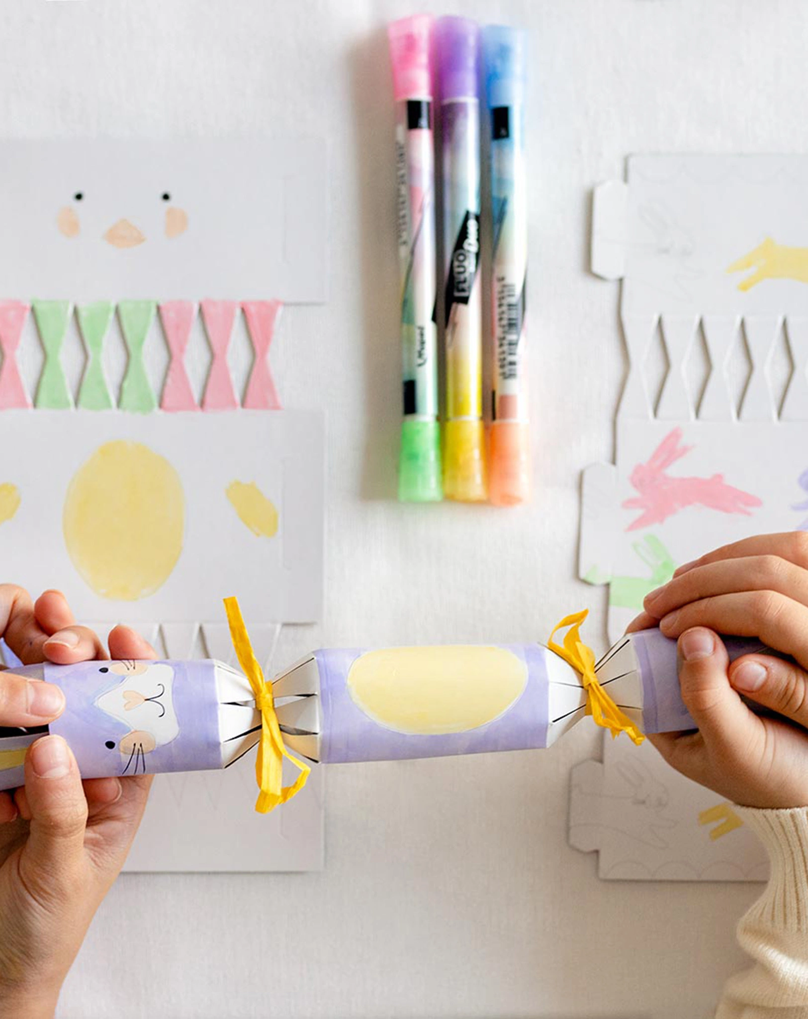 Bastelset EASTER CRACKER 58-teilig