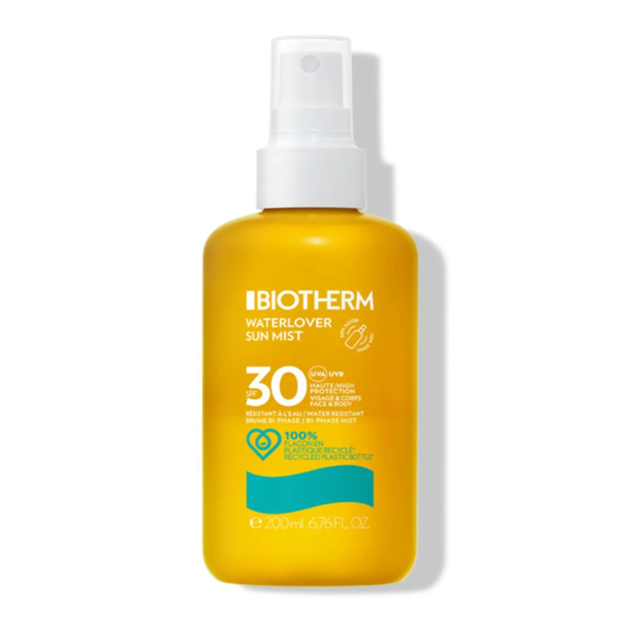 Biotherm - Waterlover Sun Mist SPF30 Brume solaire invisible éco-responsable Spray 200 MLT - Nouveautés
