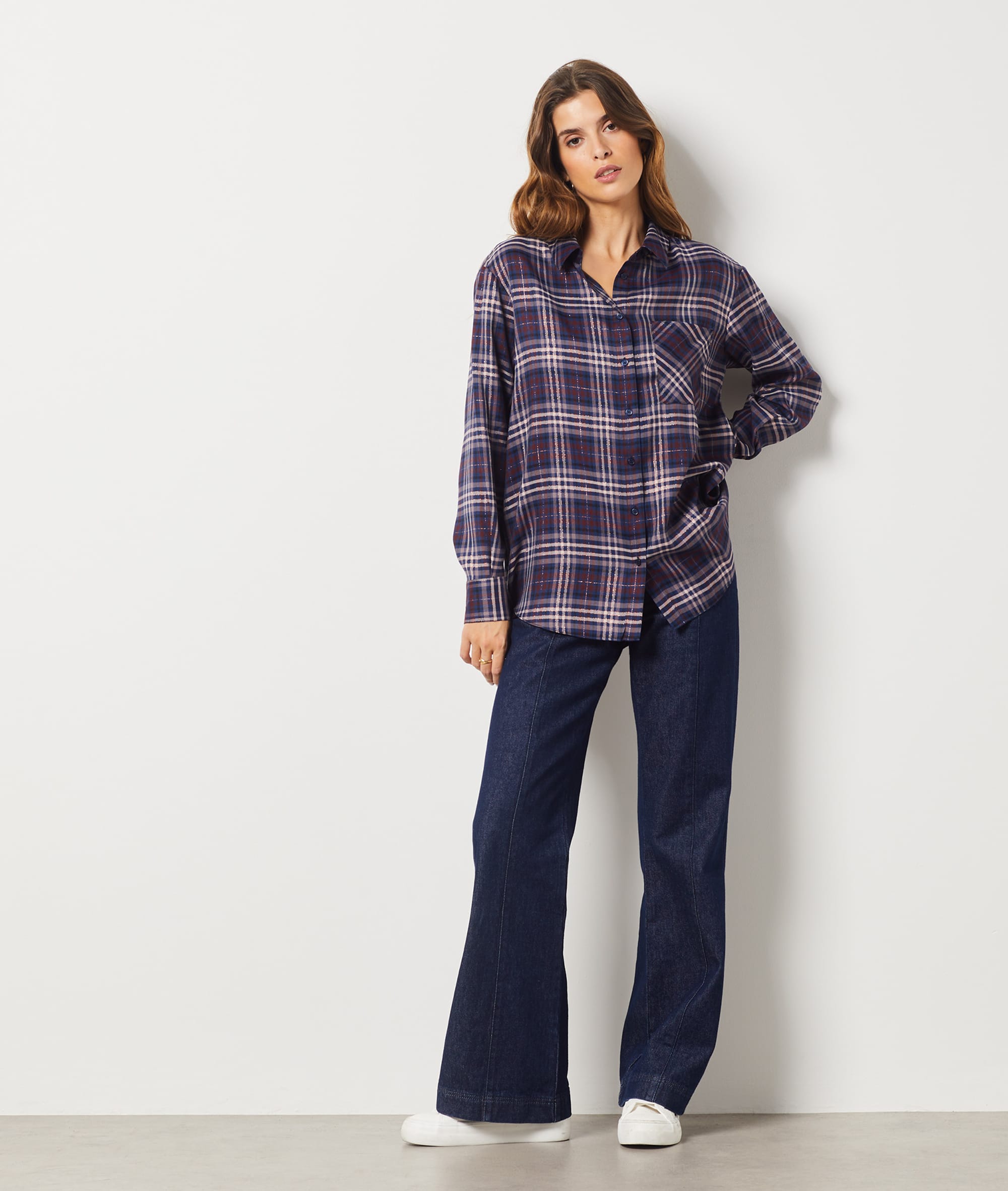 Chemise manches longues