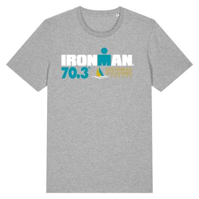 T-Shirt Manches Courtes Ironman 70.3 Les Sables D'Olonne Gris Homme
