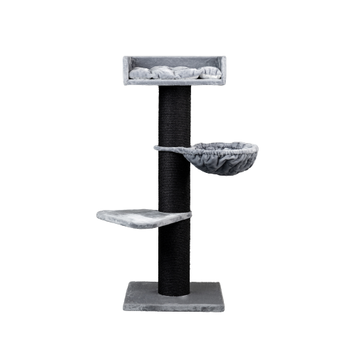 Raspador Royalty Deluxe, cinza e preto