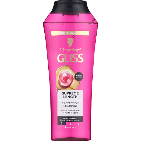 Shampoo m. biotin og pæon langt og skadet hår