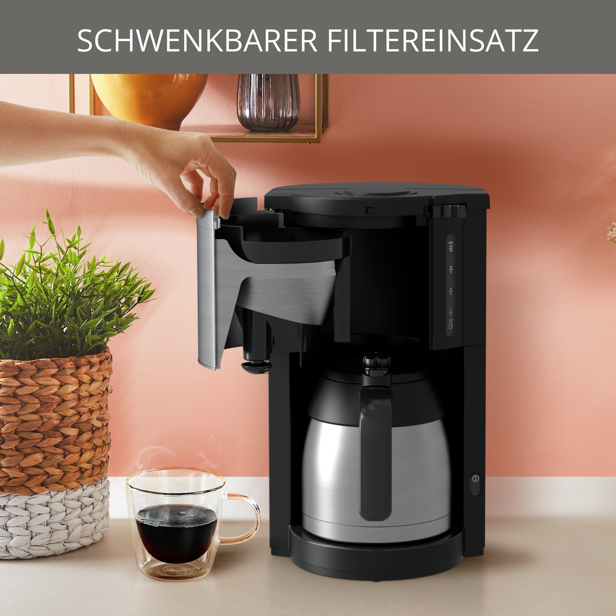 ProAroma Thermo Filterkaffeemaschine KM305D