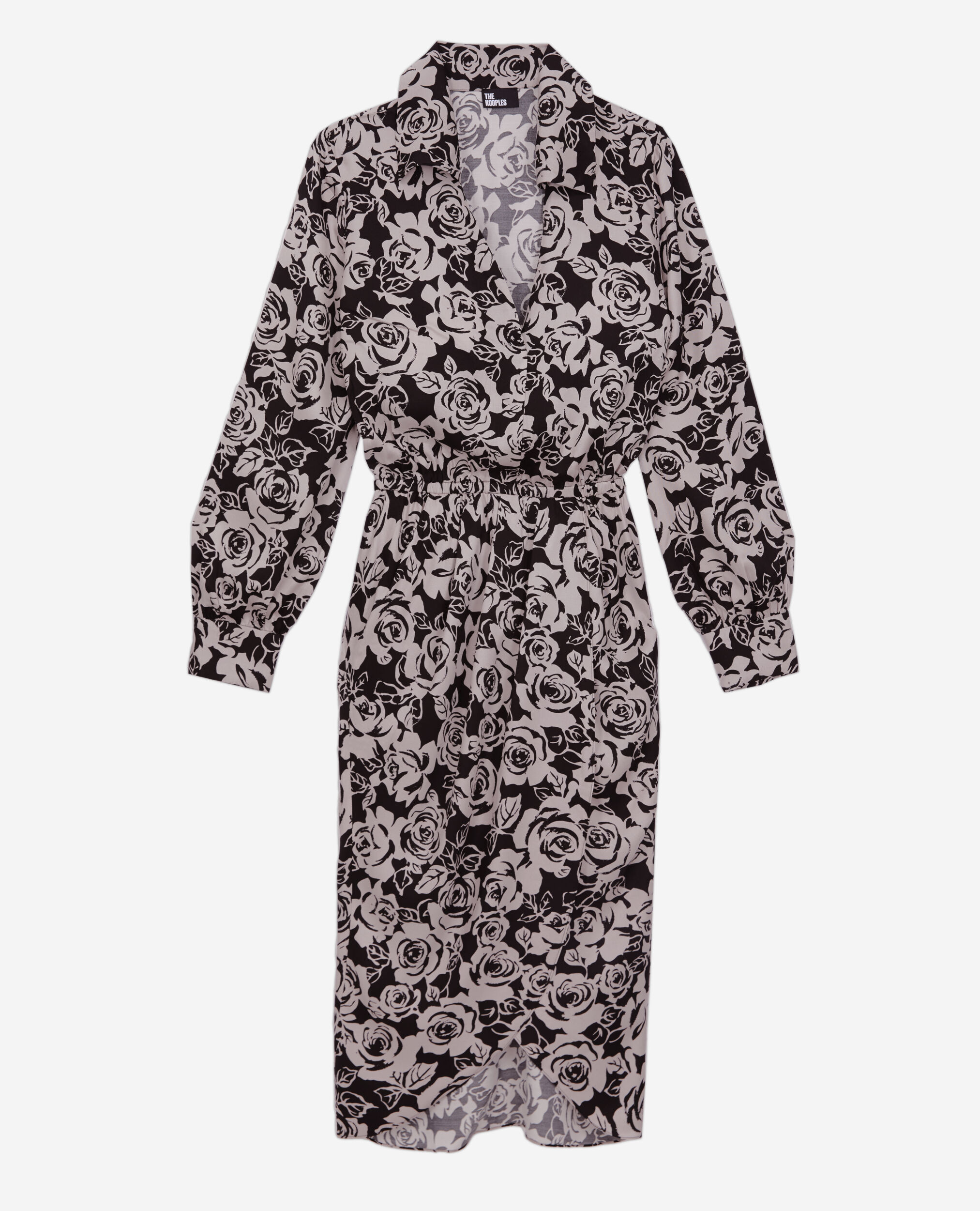 Robe mi-longue imprimée