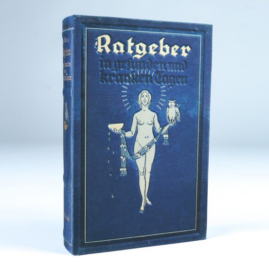 Buchhülle 'Ratgeber', T 5 cm, B 16 cm, H 24 cm von fischer's lagerhaus