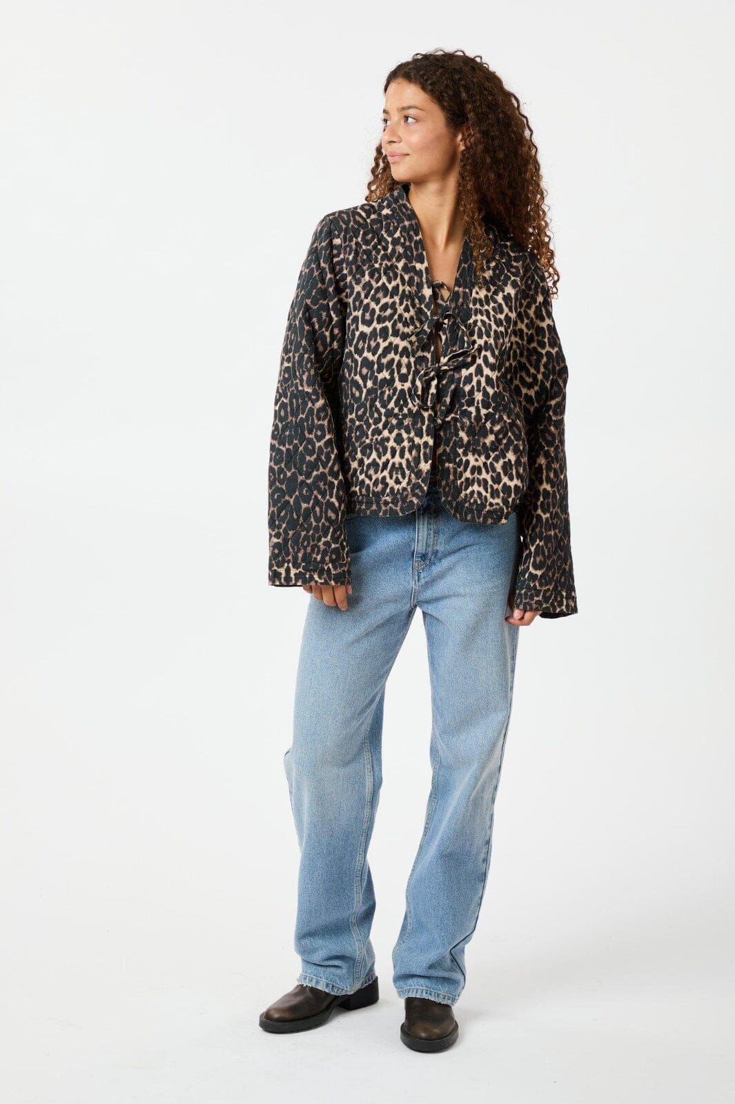 Neo Noir Dubbie Leo Quilt Jacket