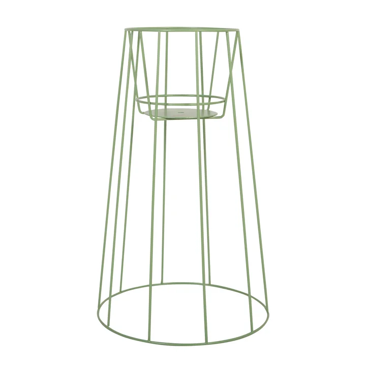 OK Design - Cibele Blumentopfständer H 54 cm, sea green