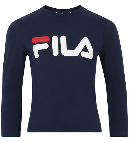 Fila Bluse - Brey - Blåck Iris