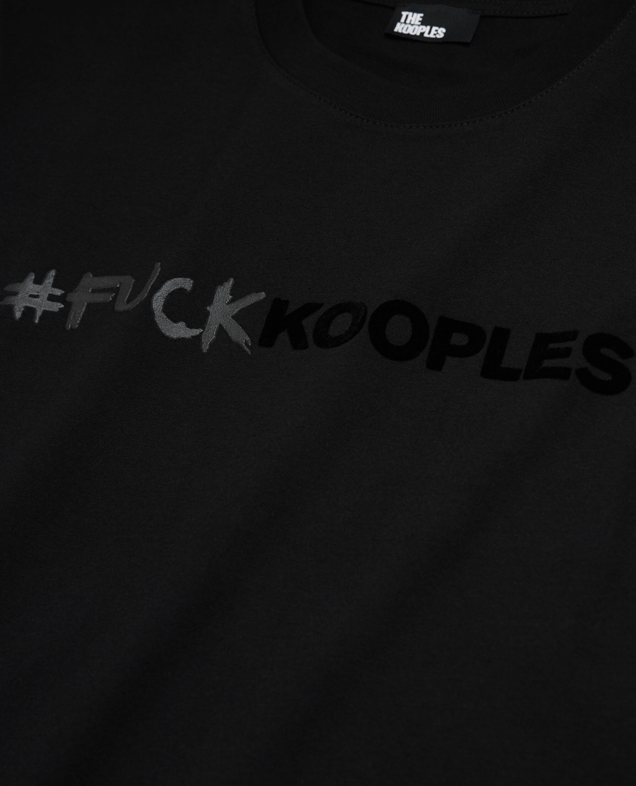 T-shirt logo noir