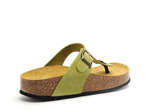 Plakton mules et sabots plats femme cp bolero vert