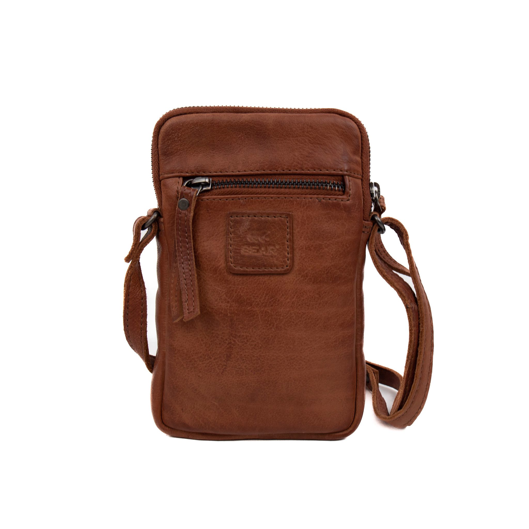 Bear Design Callisto Pelle Telefoontasje Igor Cognac CP2376