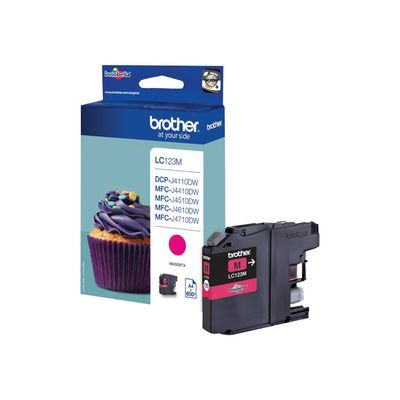 Brother LC123 - magenta - cartouche d'encre originale
