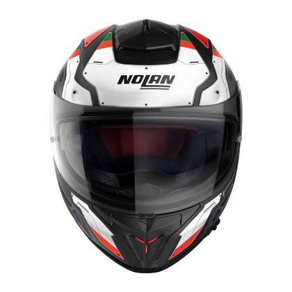 Casque Nolan N80-8 - STARSCREAM N-COM - Noir / Rouge