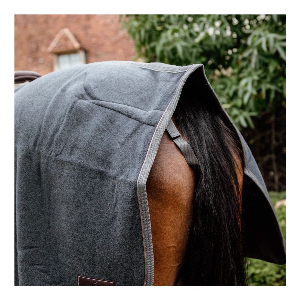 Kentucky HEAVY FLEECE - Couvre-reins dark grey