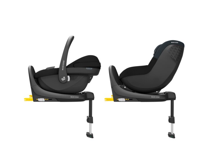 FamilyFix S 0 - 4 Y  40 - 105 cm  0 - 18 kg    Rückwärtsgerichtete Fahrten |    Click & Go-Installation |    Visuelles Installationsfeedback |