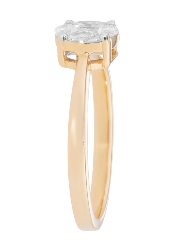Diamant-Ring, 2 ct.-Mirage-Look, Gold 585