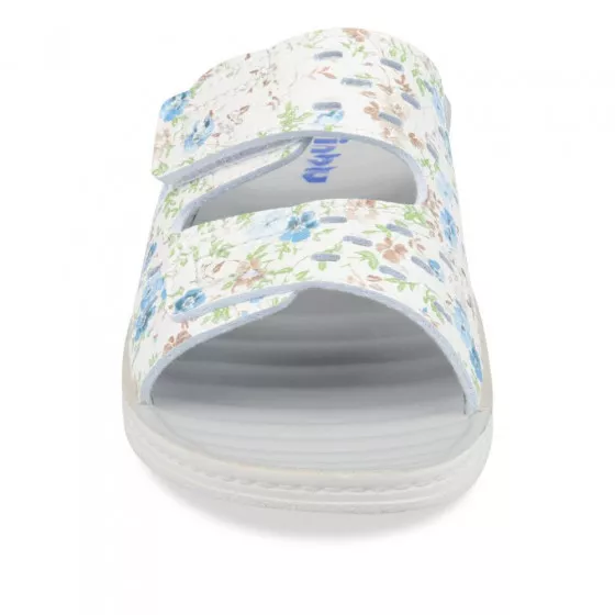 Mules BLANC INBLU