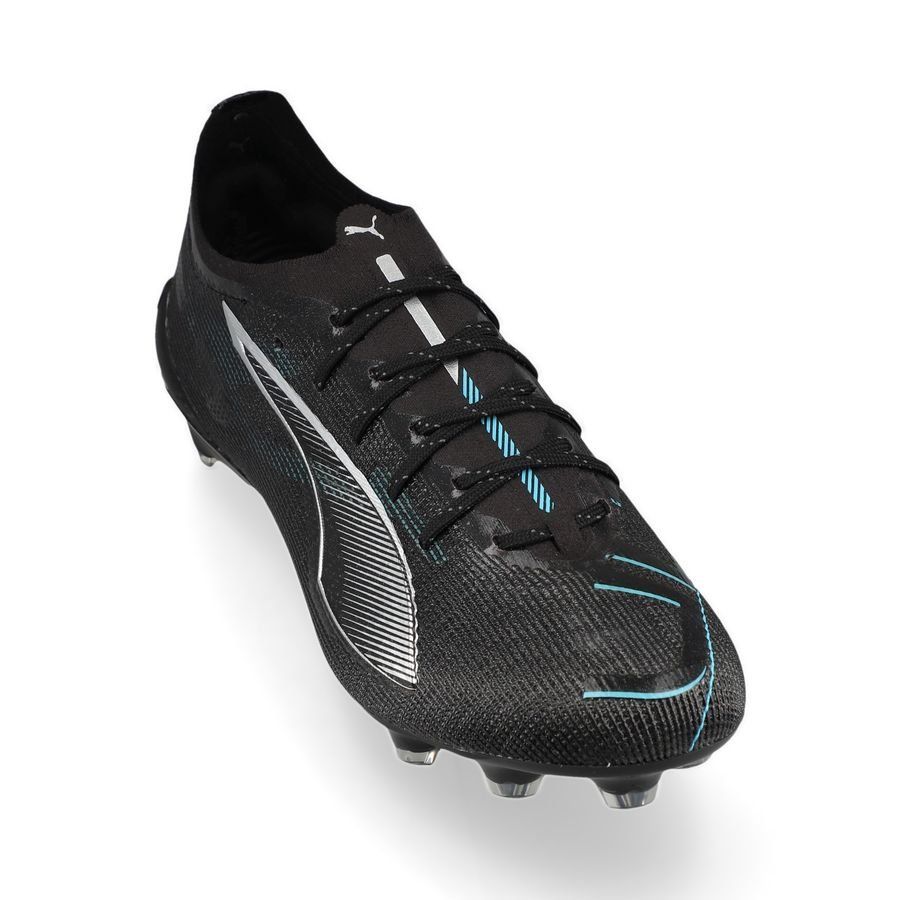 PUMA Ultra 5 Ultimate FG Eclipse - Noir/Argenté/BLeu