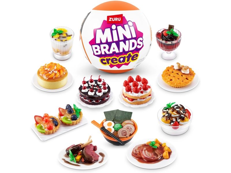 Zuru Master Chef Mini Brands Series 1 assortiert Miniaturgerichte in Überraschungsball