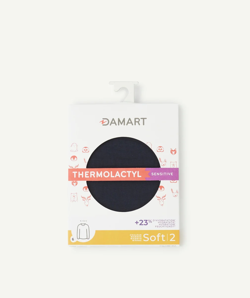 DAMARTT-SHIRT MANCHES LONGUES THERMOLACTYL SENSITIVE BLEU MARINE