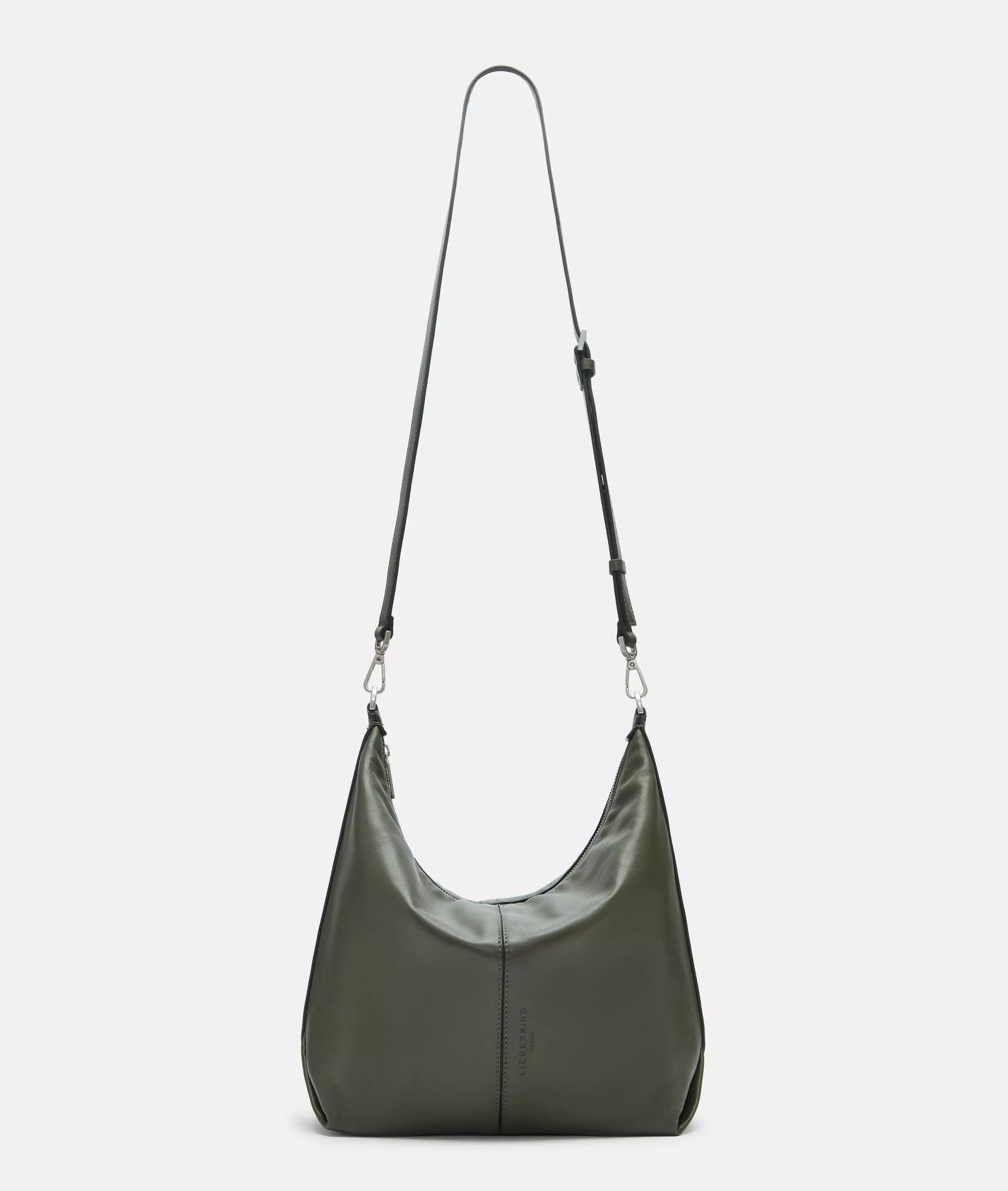 Paris Hobo M Spacious leather hobo bag