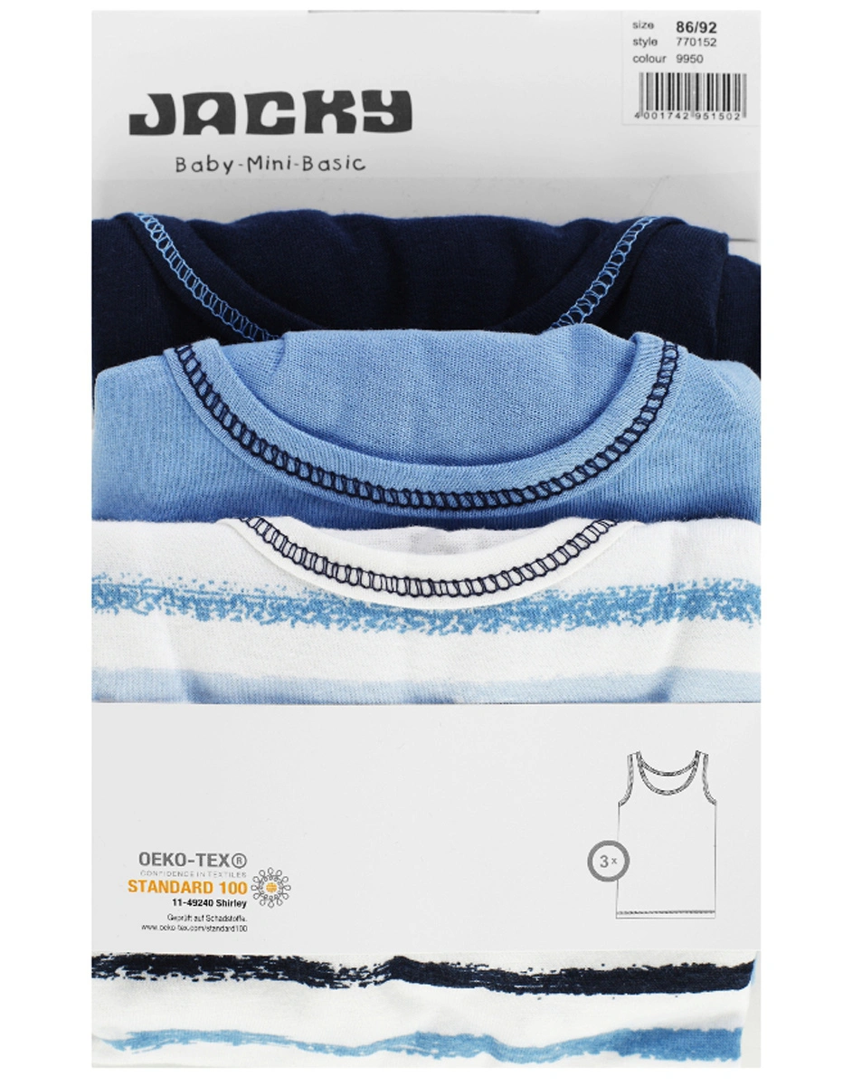 Unterhemd SEA VITAMIN 3er-Pack in blau