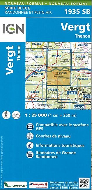 IGN - 1935 SB VERGT 1 25 000