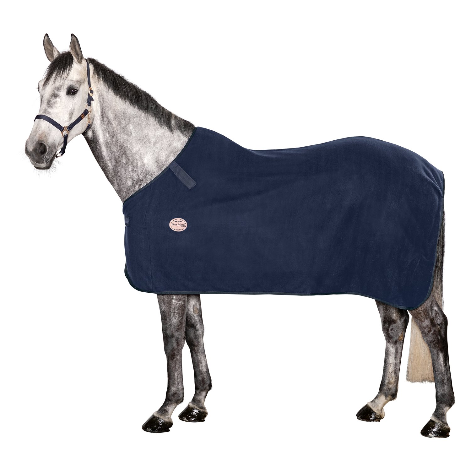 Horse-friends Unterdecke Fleece  - marine