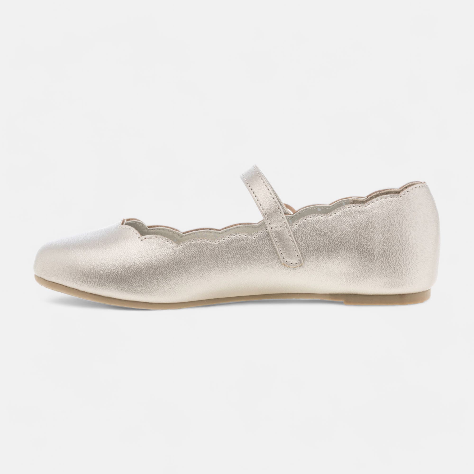 Ballerines Fille or