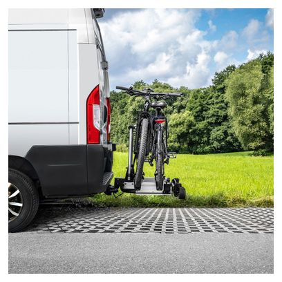 Porte-vélos 2 vélos plateforme SD260 Spécial Portes battantes Fourgon