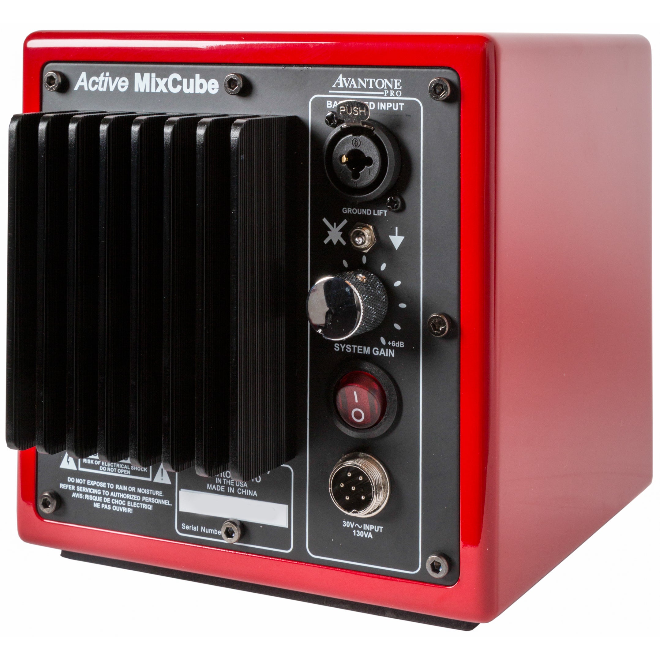 Avantone Pro MixCube Red Mono actieve studiomonitor (per stuk)