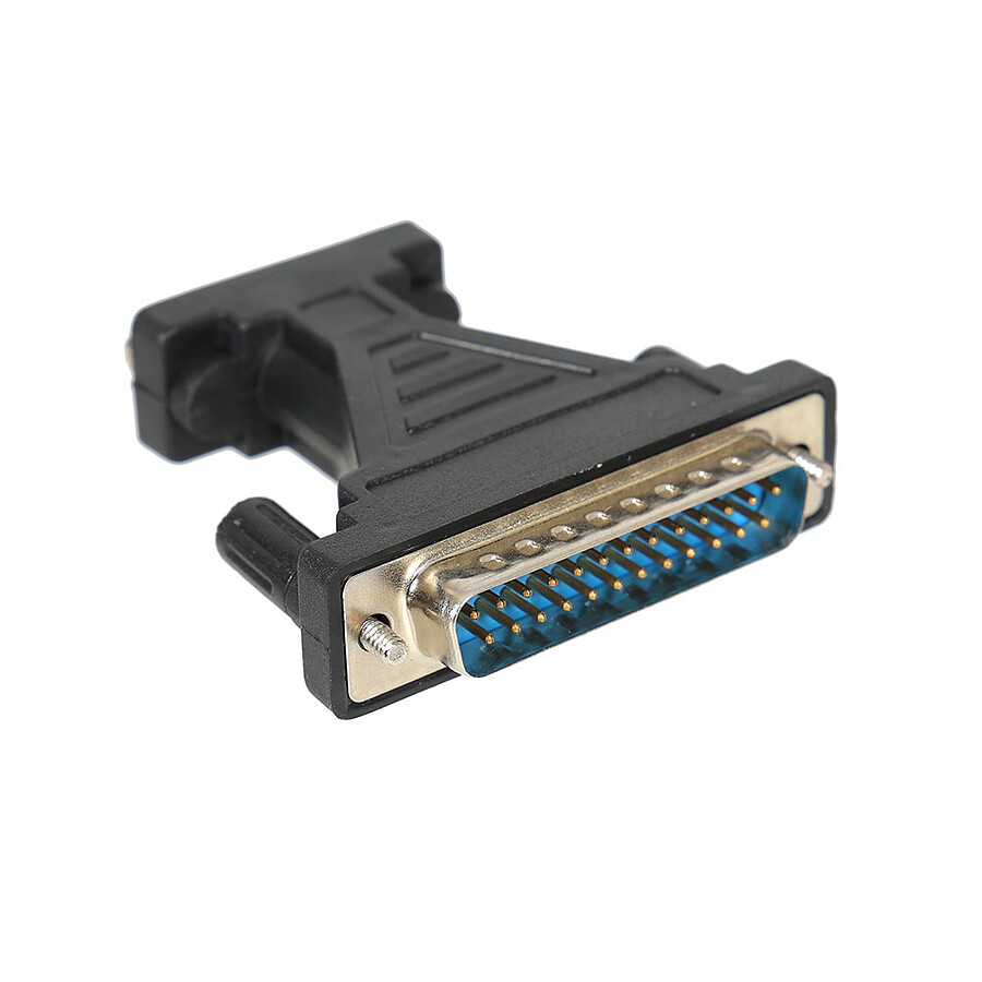TEXTORM Convertisseur USB/Série (RS232) - DB9/DB25 - 1.8 m