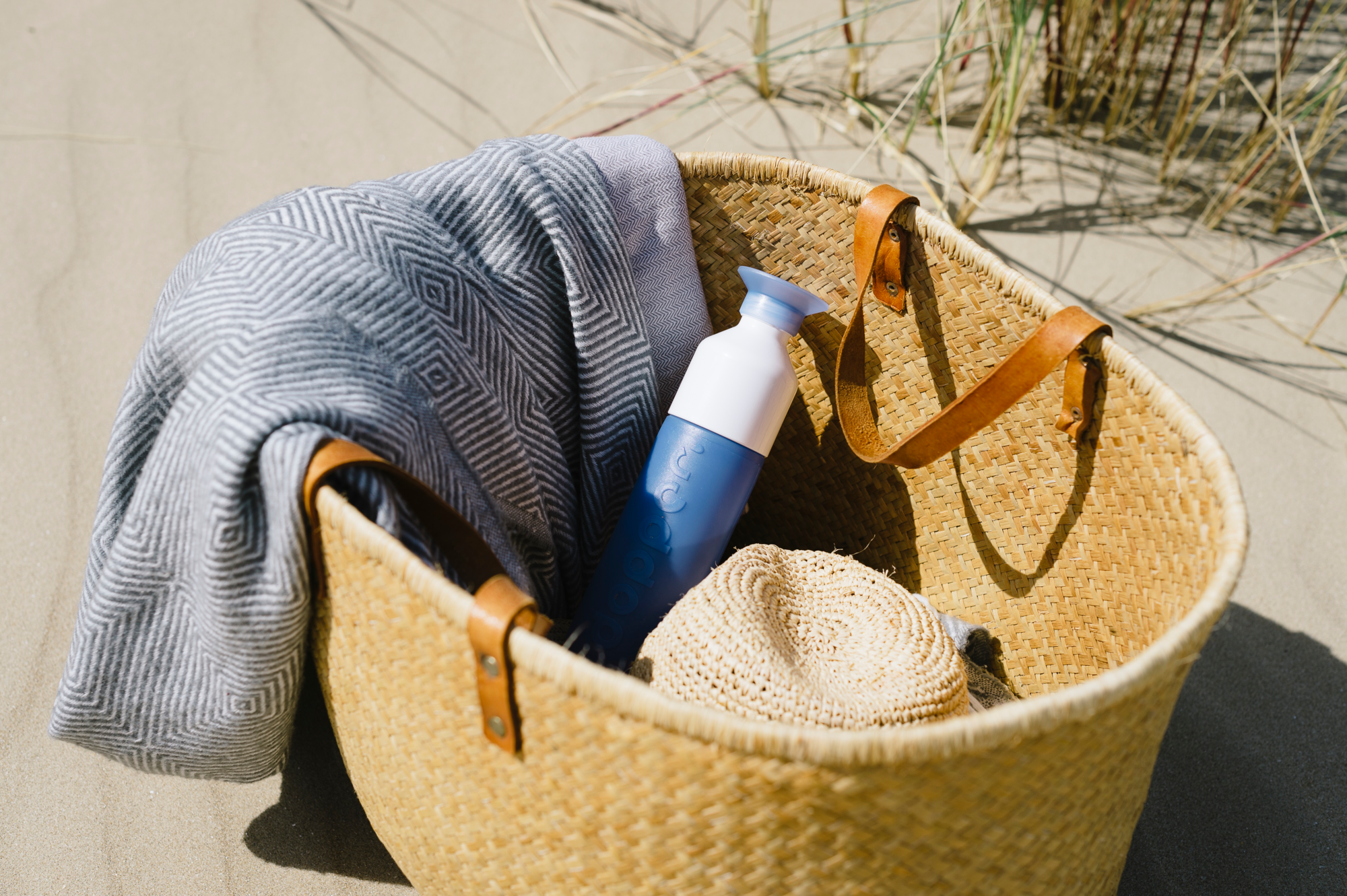 Fles Dopper Original pacific 450 ml blauw