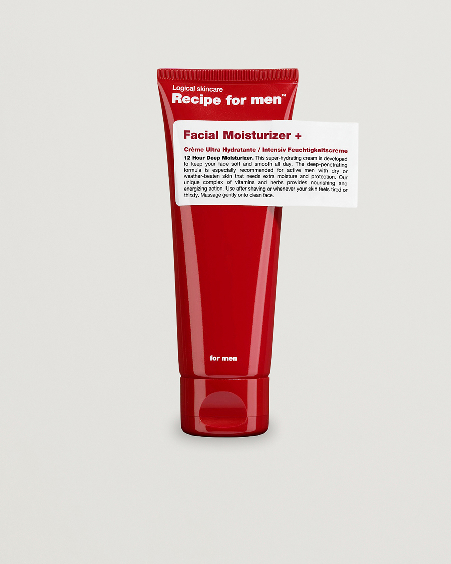 Recipe for men Facial Moisturizer  75ml
