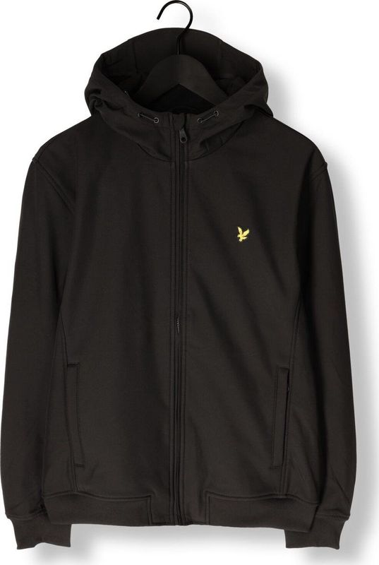 Lyle & Scott - Fleece Back Softshell - Jas - Jet Black