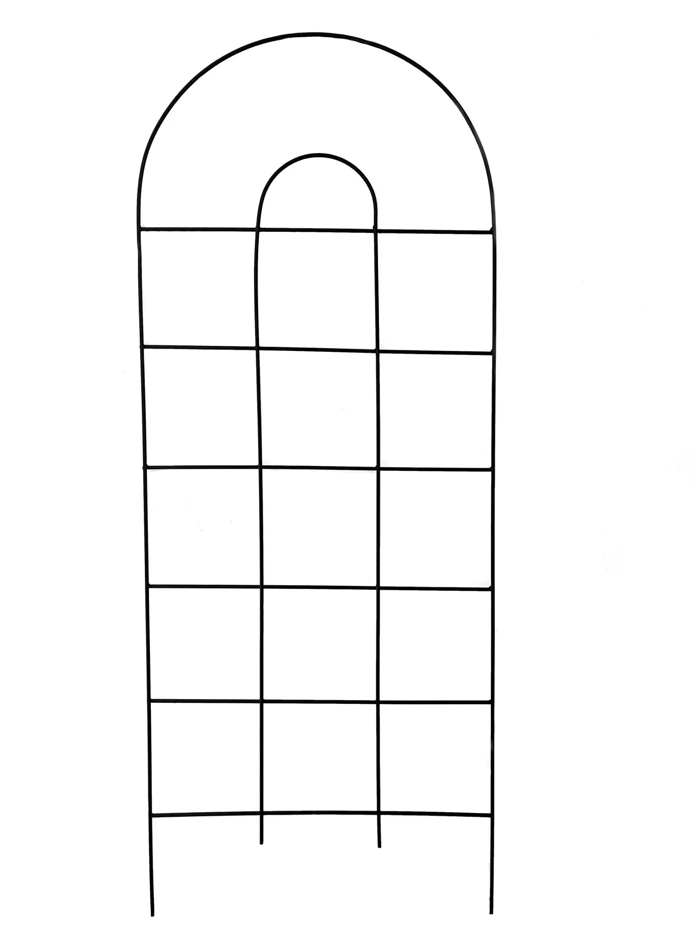 Espalier i metall Høyde 152 cm